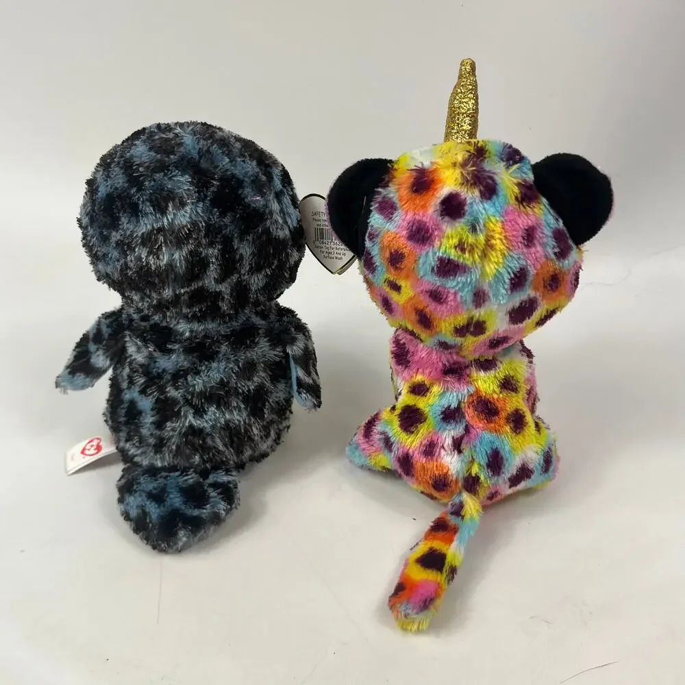 Ty Beanie Boos Plush Lot of 6 Giselle, Glamour, Yago & More Mixed Sizes Tags